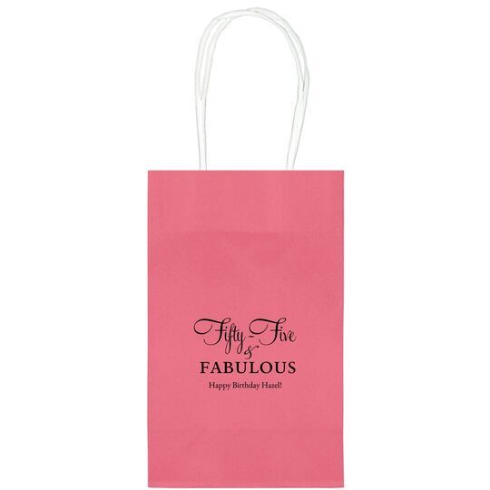 Fifty-Five & Fabulous Medium Twisted Handled Bags
